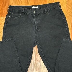 Levi's 505 Men’s Black Straight Leg Jeans size 34x30 classic